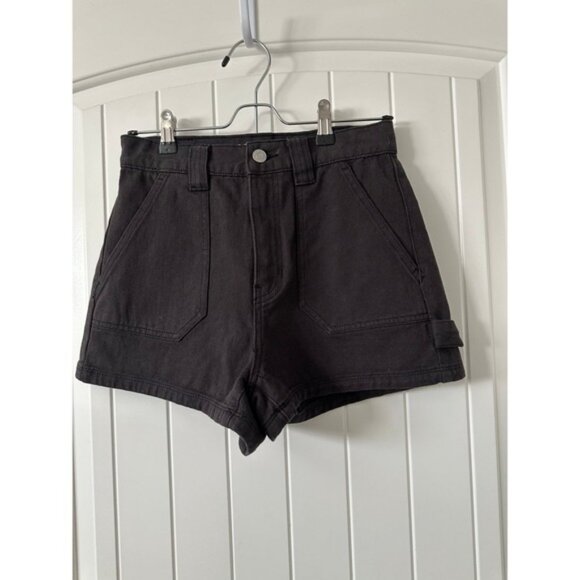 PacSun Black‎ Jean Shorts Size 26 - Picture 1 of 9